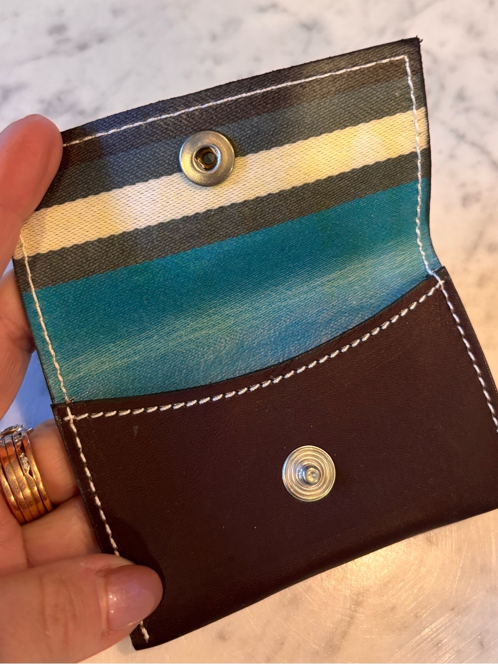 Voltaire card holder